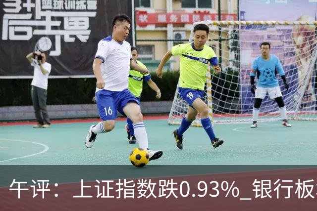 午评：上证指数跌0.93% 银行板块逆势走强