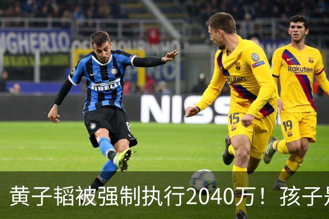 黄子韬被强制执行2040万！孩子是美国籍，已不是第一次出事